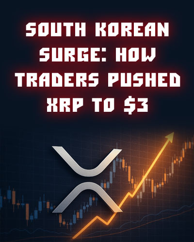 XRP достиг $3 благодаря Южной Корее: что дальше?